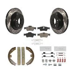 Transit Auto KDC-101505 Disc Brake Kit for 2010-2016 Mercedes-Benz E350, Mercedes-Benz E400, Mercedes-Benz CLS400 - Rear product image