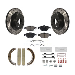 Transit Auto KDC-101507 Disc Brake Kit for 2010-2015 Mercedes-Benz E400, Mercedes-Benz E350 - Rear product image