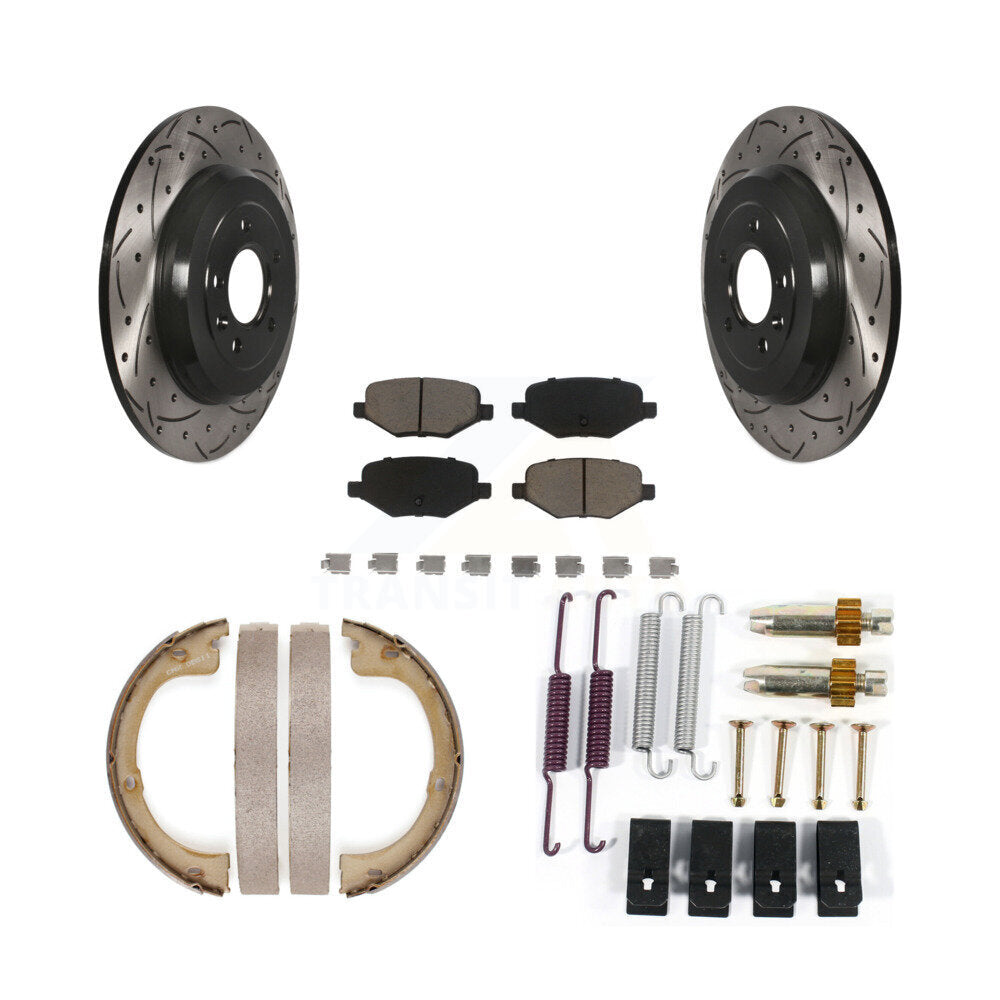 Transit Auto KDC-101510 Disc Brake Kit for 2013 Lincoln MKT - Rear product image