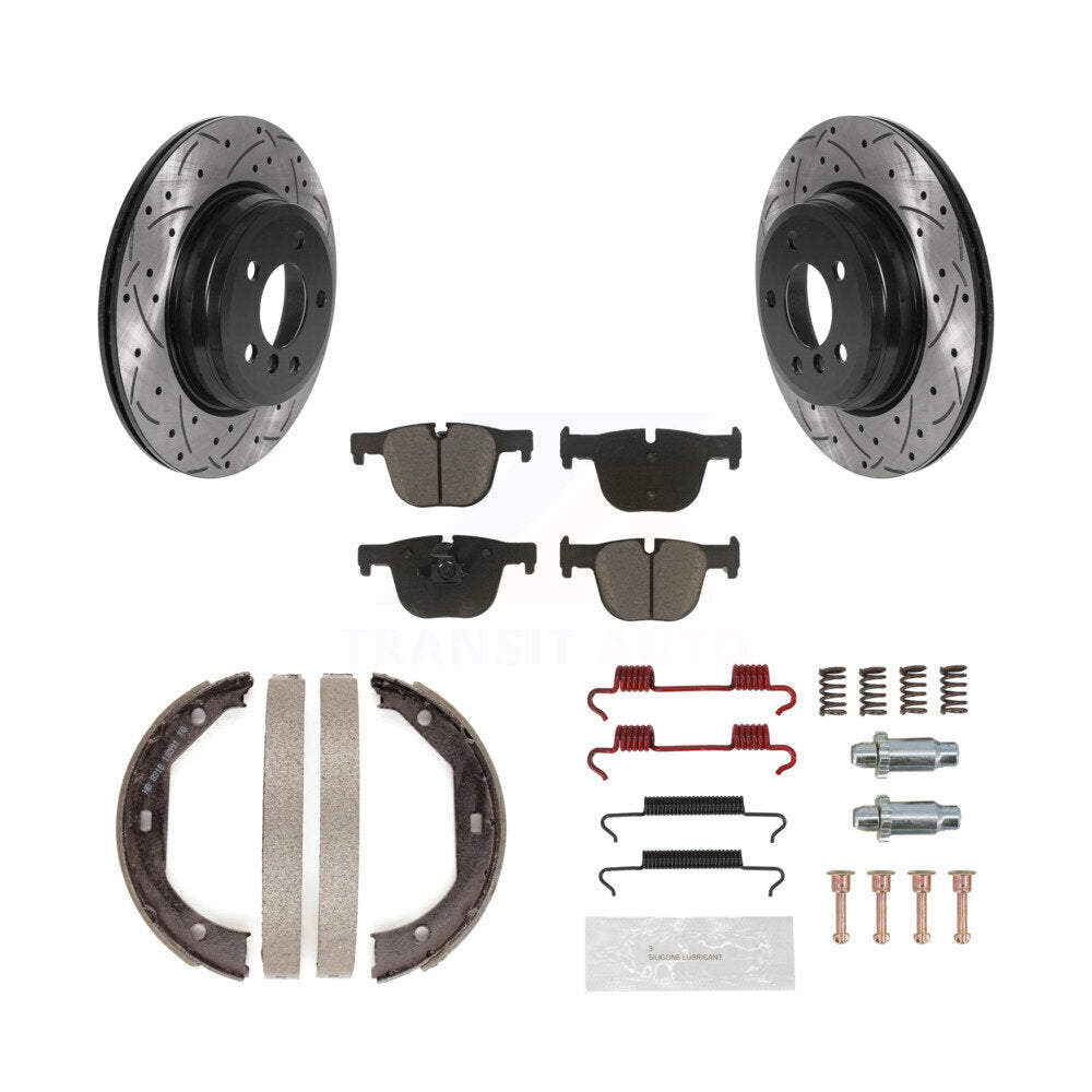 Transit Auto KDC-101513 Disc Brake Kit for 2015-2016 BMW 428i xDrive, BMW 428i xDrive Gran Coupe - Rear product image