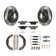 Transit Auto KDC-101517 Disc Brake Kit for 2013-2020 BMW 328d xDrive, BMW 330i, BMW 330i GT xDrive & more - Rear product image
