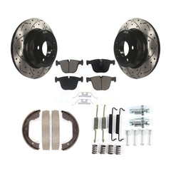 Transit Auto KDC-101528 Disc Brake Kit for 2009 BMW X6 - Rear product image