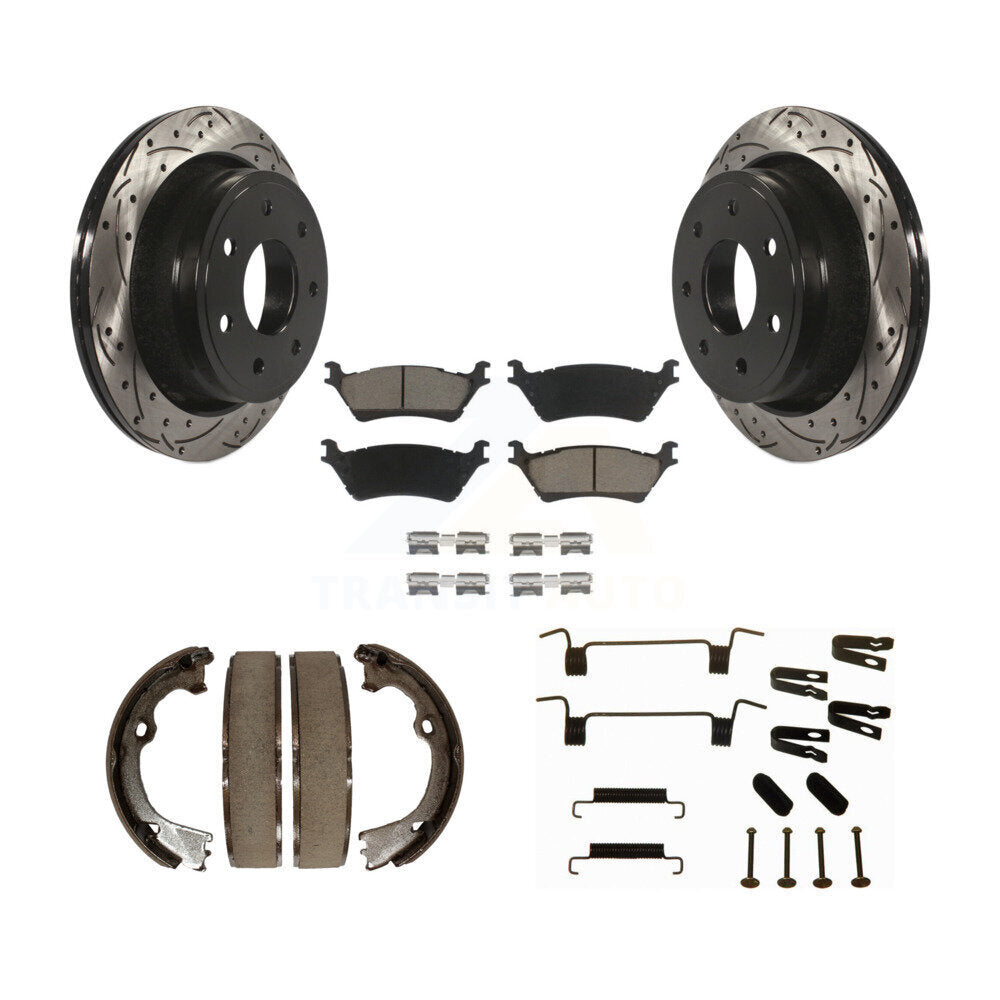 Transit Auto KDC-101530 Disc Brake Kit for 2012-2014 Ford F-150 - Rear product image
