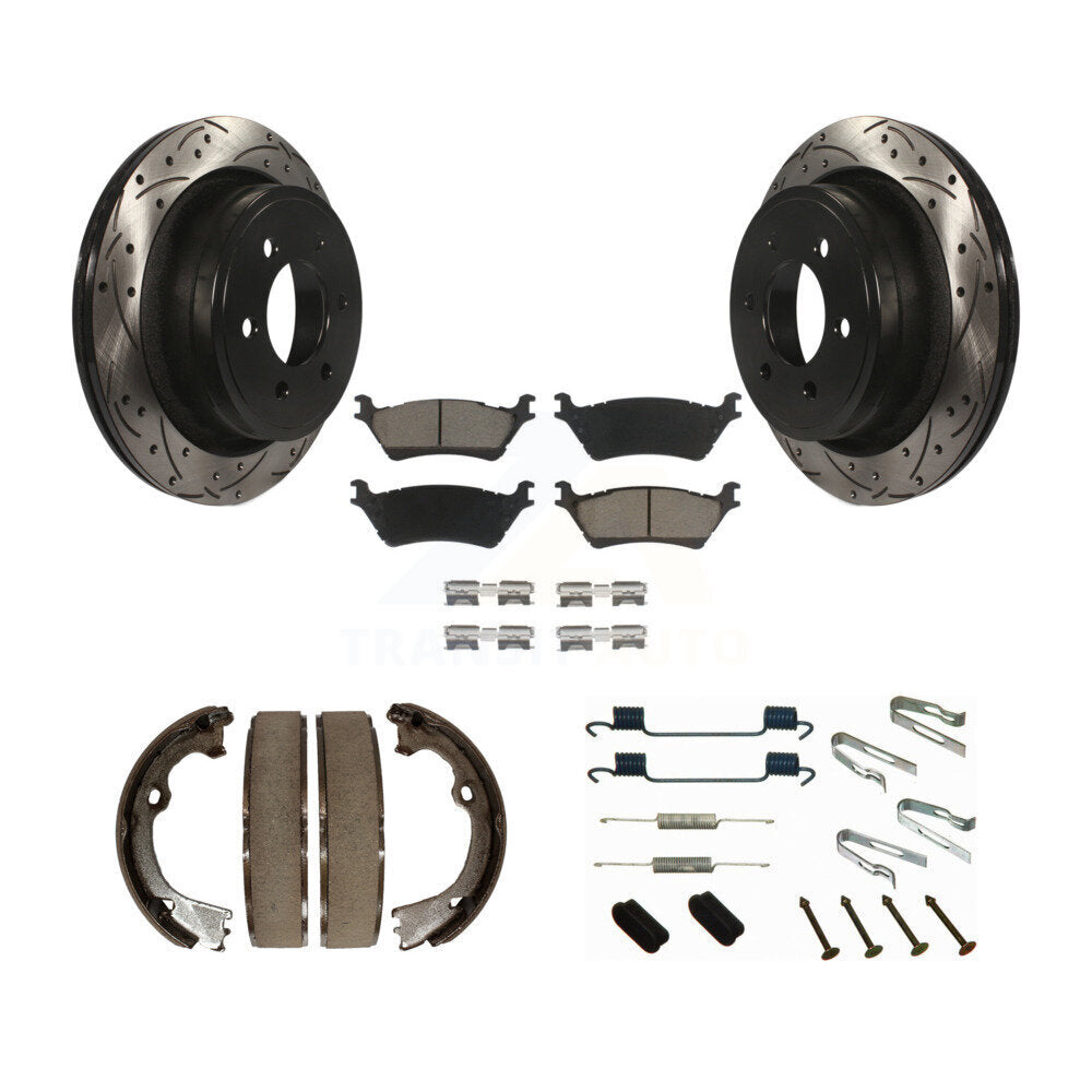 Transit Auto KDC-101531 Disc Brake Kit for 2012 Ford F-150 - Rear product image