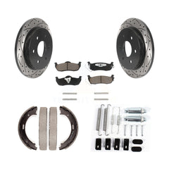 Transit Auto KDC-101538 Disc Brake Kit for 2004-2014 Nissan Armada, INFINITI QX56, Nissan TITAN - Rear product image