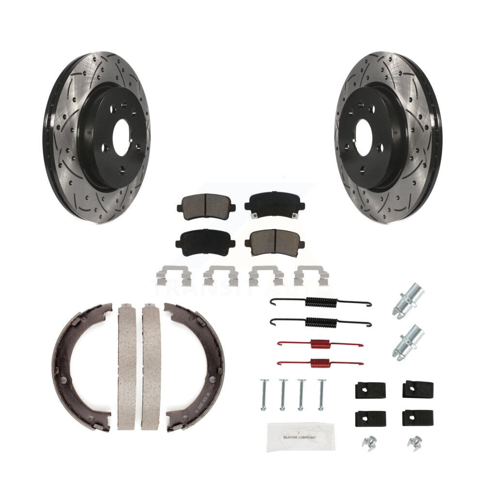 Transit Auto KDC-101540 Disc Brake Kit for 2014 Cadillac XTS - Rear product image