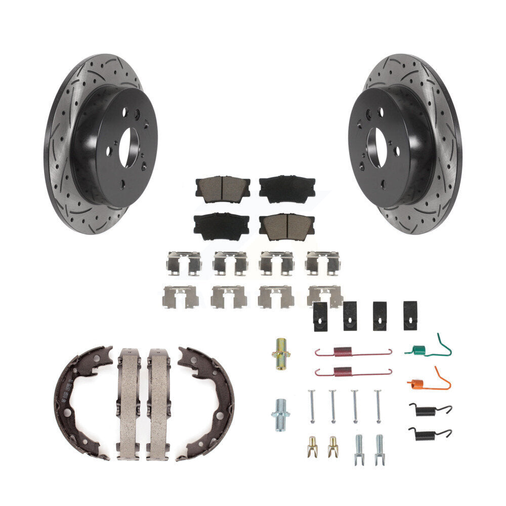 Transit Auto KDC-101545 Disc Brake Kit for 2018-2023 Toyota Camry - Rear product image