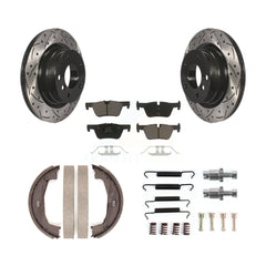 Transit Auto KDC-101551 Disc Brake Kit for 2015 BMW 328i - Rear product image
