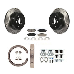 Transit Auto KDC-101553 Disc Brake Kit for 2007-2014 Chevrolet Silverado 1500, GMC Sierra 1500, Cadillac Escalade & more - Rear product image