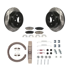 Transit Auto KDC-101554 Disc Brake Kit for 2013 Chevrolet Silverado 1500, GMC Sierra 1500 - Rear product image