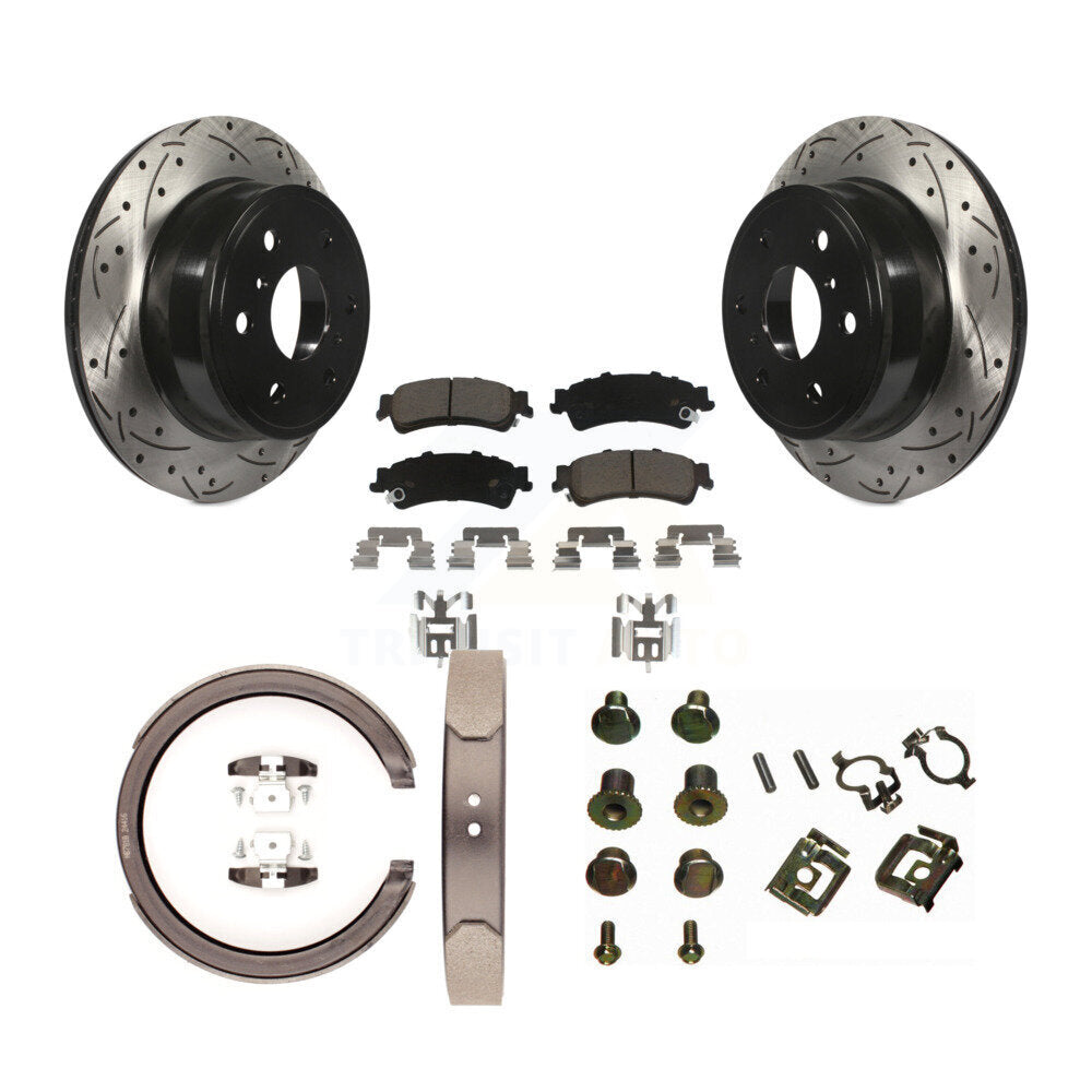 Transit Auto KDC-101555 Disc Brake Kit for 2007 GMC Sierra 1500 Classic - Rear product image