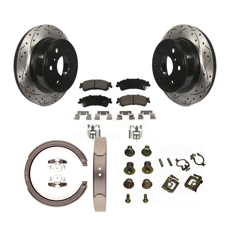 Transit Auto KDC-101555 Disc Brake Kit for 2007 GMC Sierra 1500 Classic - Rear product image