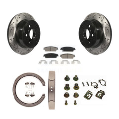 Transit Auto KDC-101561 Disc Brake Kit for 2007-2009 Chevrolet Silverado 1500, GMC Sierra 1500 - Rear product image