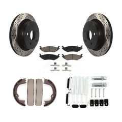 Transit Auto KDC-101568 Disc Brake Kit for 2007-2021 Ram 1500 Classic, Ram 1500, Chrysler Aspen & more - Rear product image