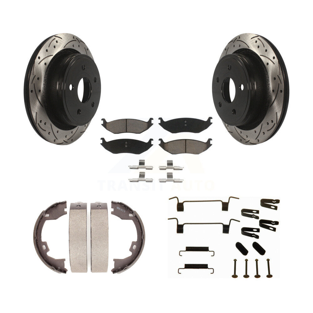 Transit Auto KDC-101570 Disc Brake Kit for 2007-2008 Dodge Ram 1500 - Rear product image