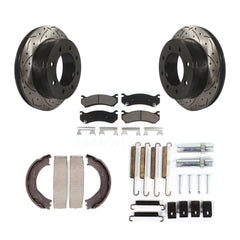 Transit Auto KDC-101574 Disc Brake Kit for 2004-2006 Chevrolet Silverado 3500, GMC Sierra 3500 - Rear product image
