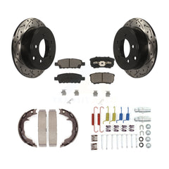 Transit Auto KDC-101581 Disc Brake Kit for 2008-2014 Mitsubishi Lancer - Rear product image