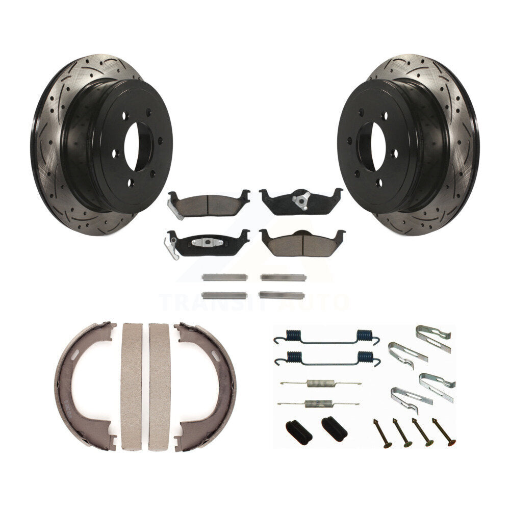 Transit Auto KDC-101584 Disc Brake Kit for 2004-2008 Lincoln Mark LT, Ford F-150 - Rear product image
