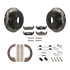 Transit Auto KDC-101584 Disc Brake Kit for 2004-2008 Lincoln Mark LT, Ford F-150 - Rear product image