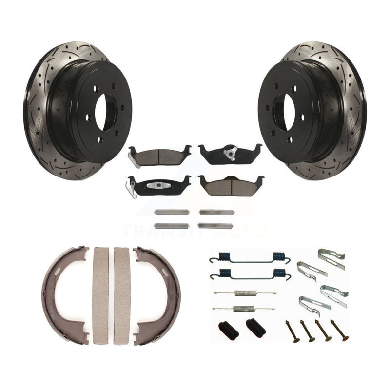 Transit Auto KDC-101584 Disc Brake Kit for 2004-2008 Lincoln Mark LT, Ford F-150 - Rear product image