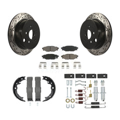Transit Auto KDC-101592 Disc Brake Kit for 2012-2022 Subaru Crosstrek, Subaru Impreza, Subaru Forester & more - Rear product image