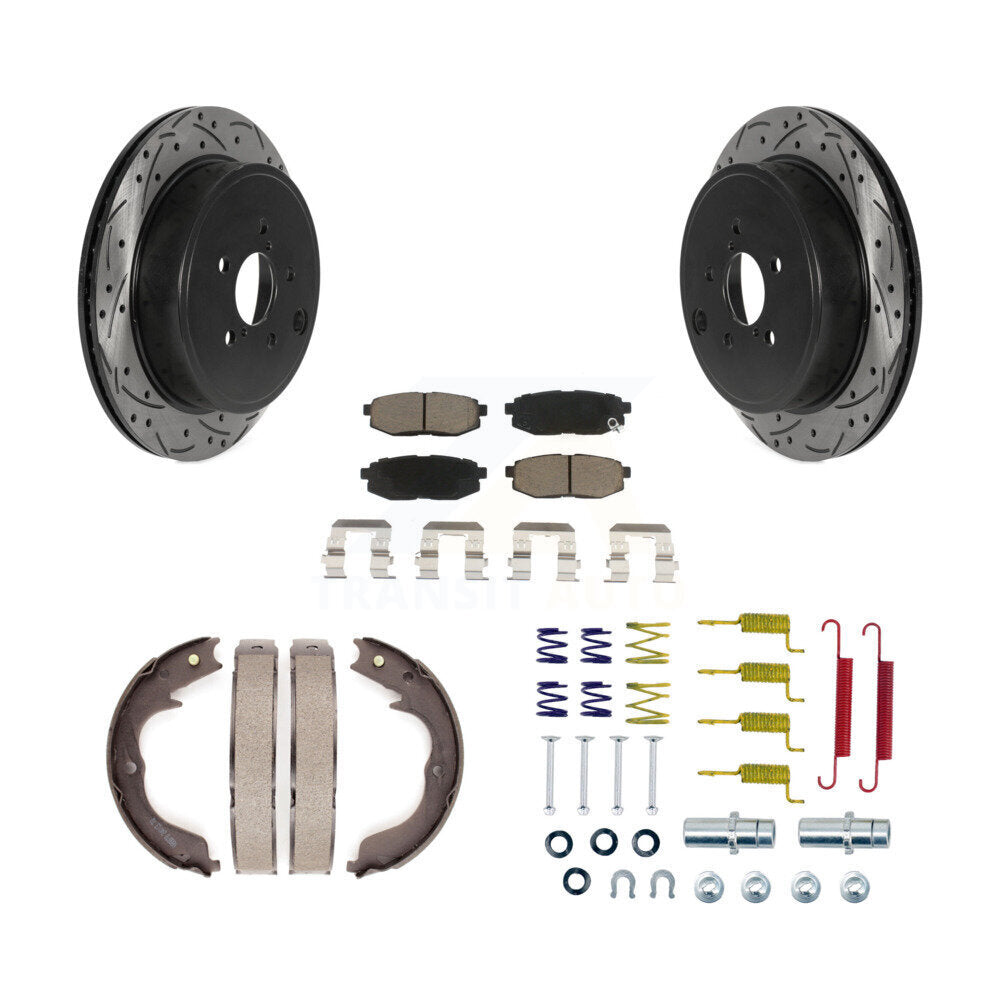 Transit Auto KDC-101593 Disc Brake Kit for 2010-2012 Subaru Legacy, Subaru Outback - Rear product image