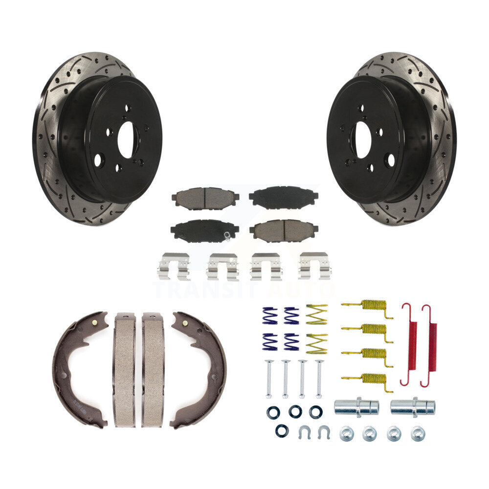 Transit Auto KDC-101594 Disc Brake Kit for 2010-2012 Subaru Legacy, Subaru Outback - Rear product image