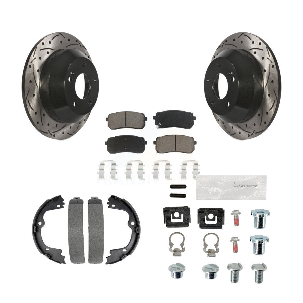 Transit Auto KDC-101597 Disc Brake Kit for 2015-2021 Kia Sedona - Rear product image