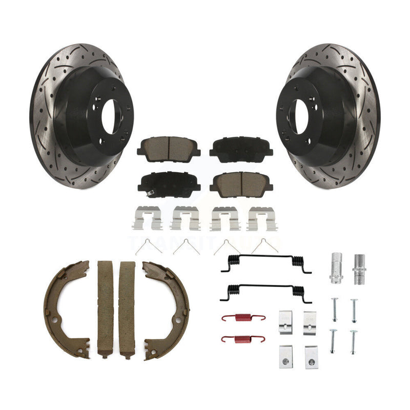 Transit Auto KDC-101599 Disc Brake Kit for 2014-2015 Kia Sorento - Rear product image