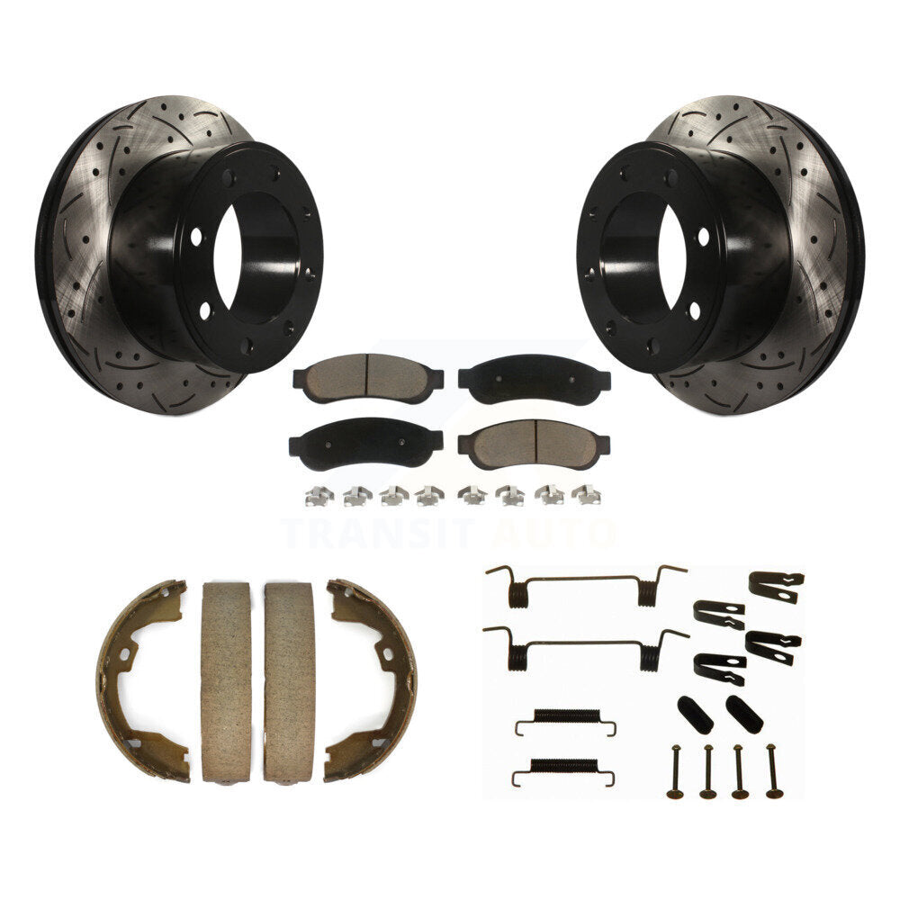 Transit Auto KDC-101602 Disc Brake Kit for 2011-2012 Ford F-250 Super Duty, Ford F-350 Super Duty - Rear product image