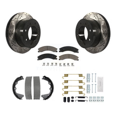 Transit Auto KDC-101605 Disc Brake Kit for 2013-2019 Chevrolet Silverado 2500 HD, GMC Sierra 2500 HD - Rear product image