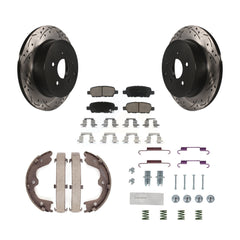 Transit Auto KDC-101618 Disc Brake Kit for 2003-2005 INFINITI FX35, INFINITI FX45 - Rear product image
