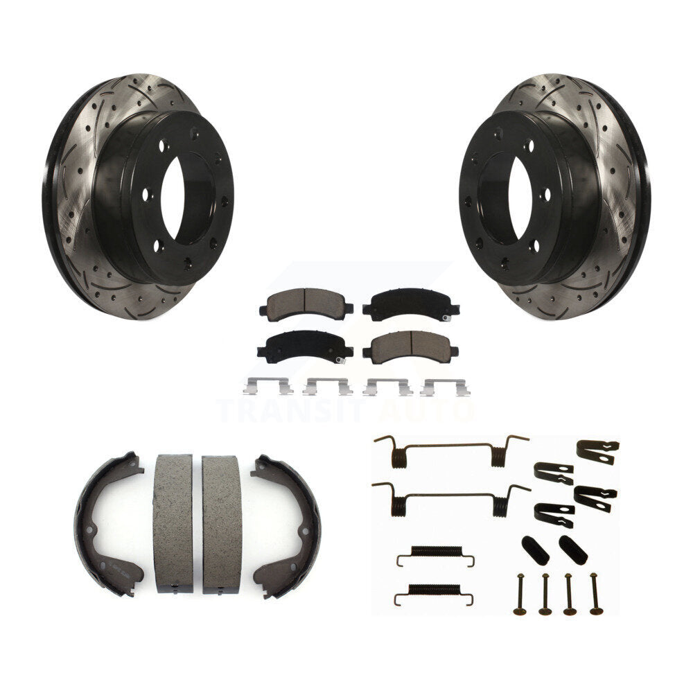Transit Auto KDC-101624 Disc Brake Kit for 2012 GMC Savana 3500 - Rear product image