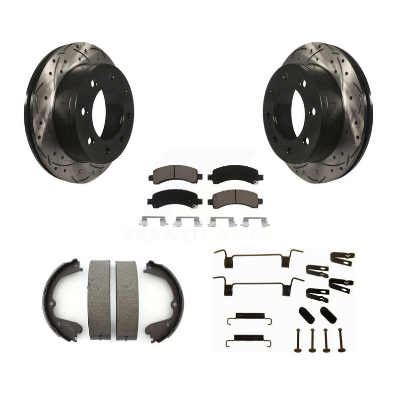 Transit Auto KDC-101624 Disc Brake Kit for 2012 GMC Savana 3500 - Rear product image