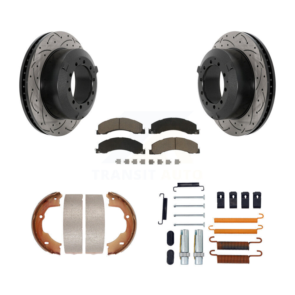 Transit Auto KDC-101635 Disc Brake Kit for 2008-2021 Ram 4500, Ram 5500, Dodge Ram 4500 & more - Rear product image
