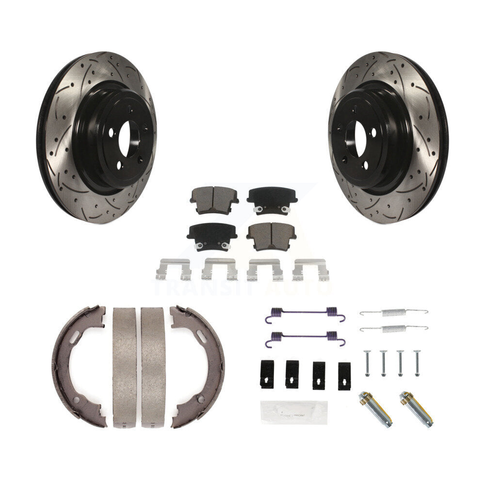 Transit Auto KDC-101639 Disc Brake Kit for 2006-2016 Dodge Charger, Dodge Magnum - Rear product image