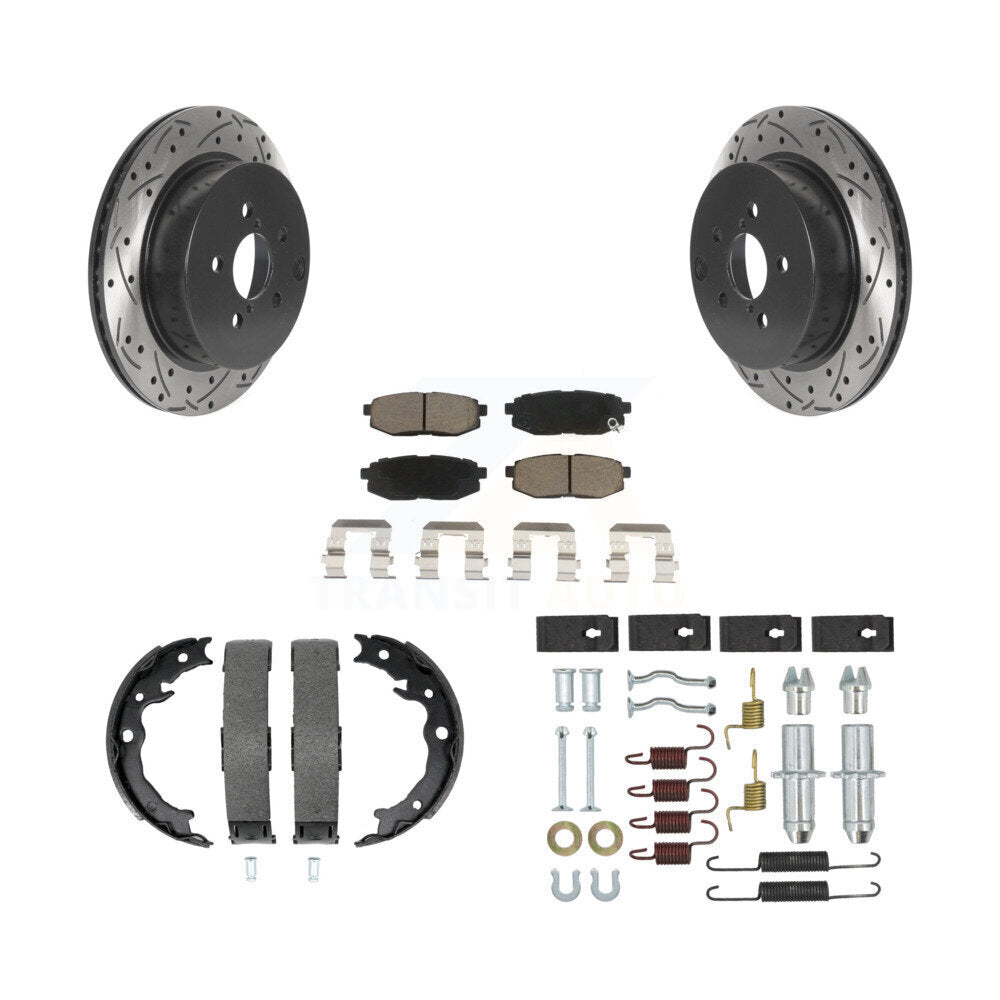 Transit Auto KDC-101643 Disc Brake Kit for 2014-2018 Subaru Forester - Rear product image