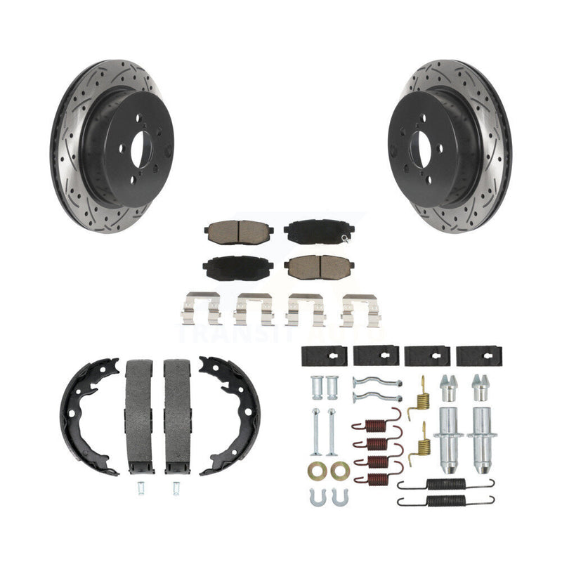 Transit Auto KDC-101643 Disc Brake Kit for 2014-2018 Subaru Forester - Rear product image