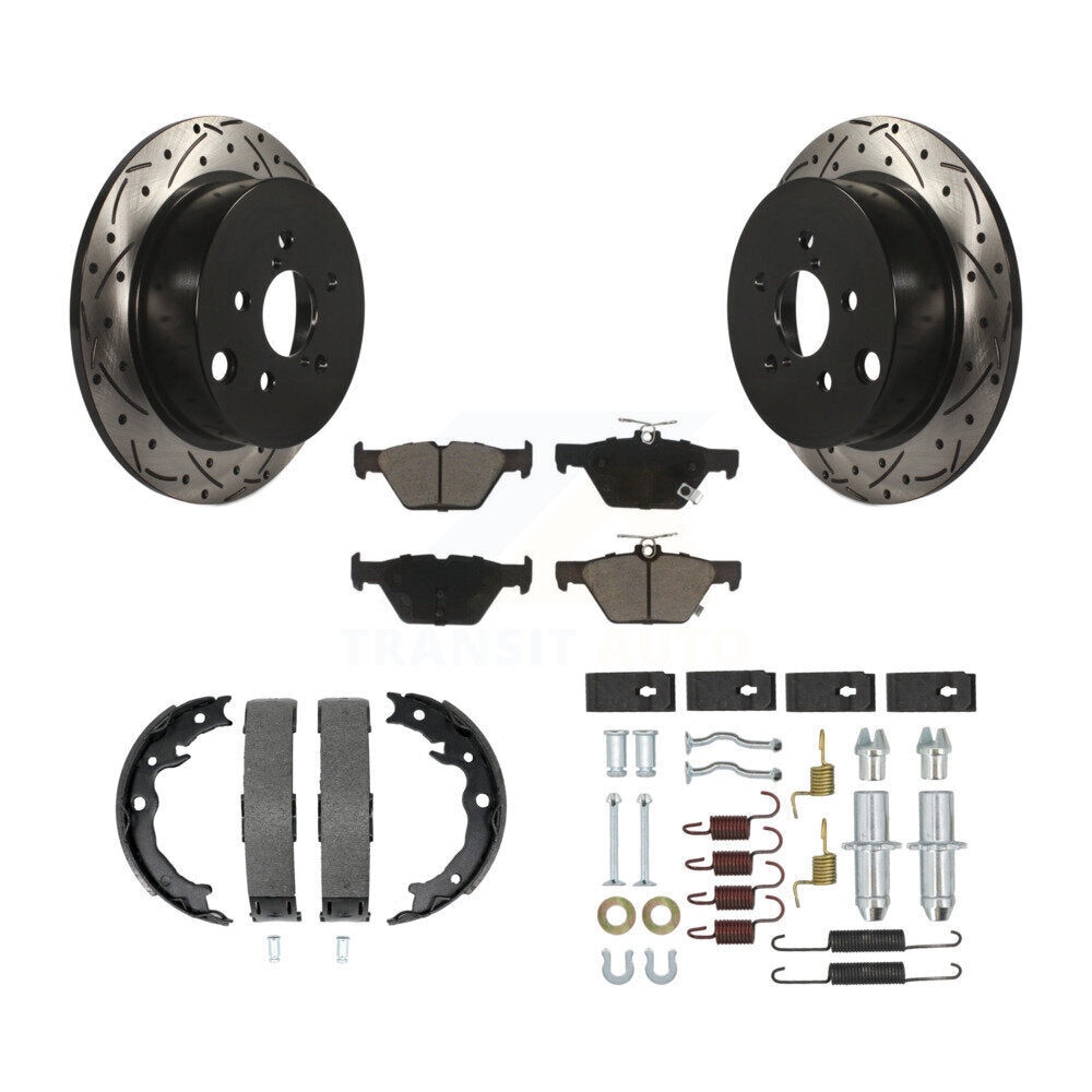 Transit Auto KDC-101644 Disc Brake Kit for 2019-2020 Subaru Crosstrek - Rear product image