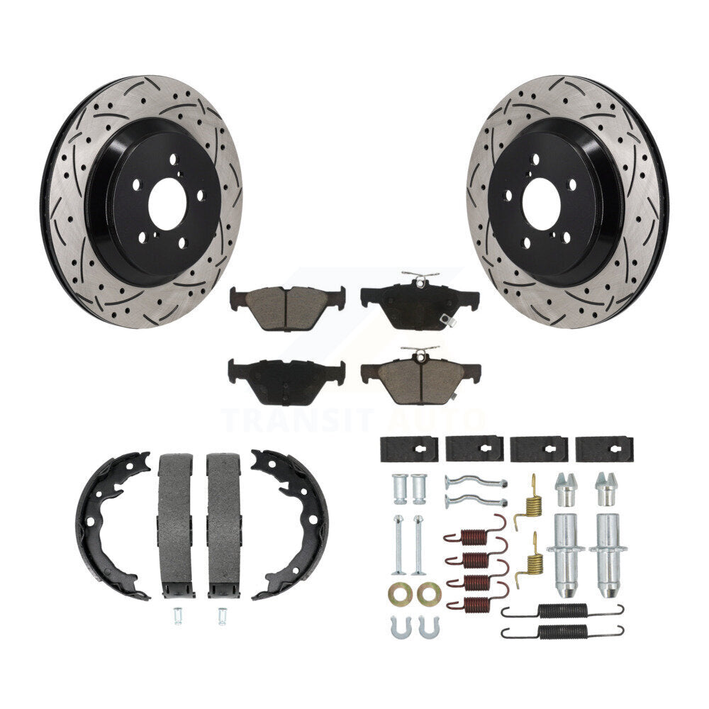 Transit Auto KDC-101645 Disc Brake Kit for 2021 Subaru Crosstrek - Rear product image
