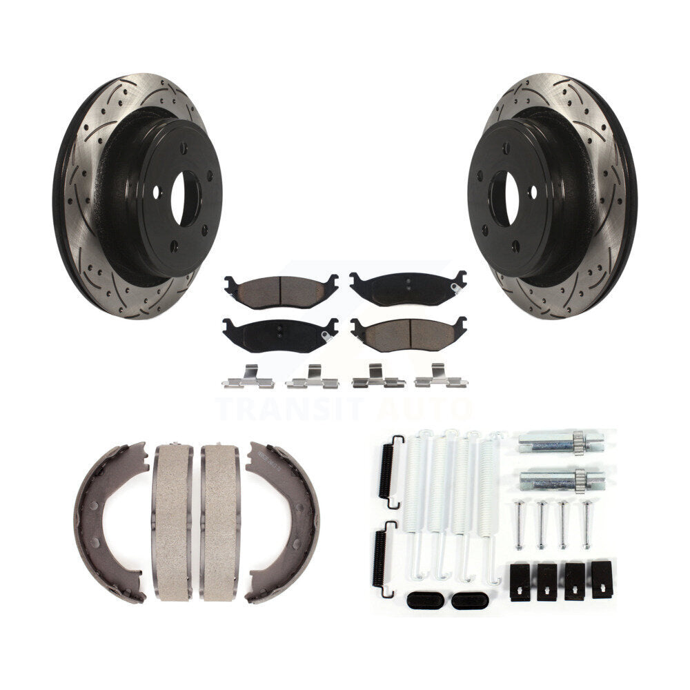 Transit Auto KDC-101646 Disc Brake Kit for 2002-2004 Dodge Ram 1500 - Rear product image