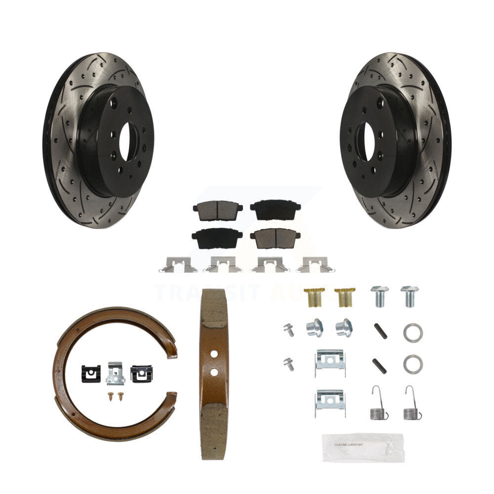 Transit Auto KDC-101647 Disc Brake Kit for 2007-2012 Mazda CX-9 - Rear product image