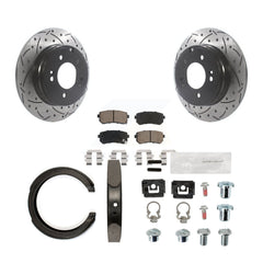 Transit Auto KDC-101650 Disc Brake Kit for 2016-2020 Kia Optima - Rear product image