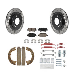 Transit Auto KDC-101653 Disc Brake Kit for 2013 Kia Optima - Rear product image