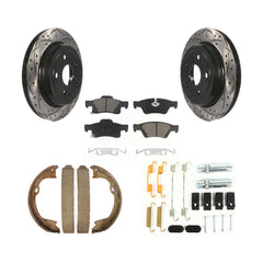 Transit Auto KDC-101656 Disc Brake Kit for 2011-2022 Jeep Grand Cherokee WK, Dodge Durango, Jeep Grand Cherokee - Rear product image