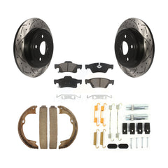 Transit Auto KDC-101657 Disc Brake Kit for 2011-2017 Dodge Durango, Jeep Grand Cherokee - Rear product image