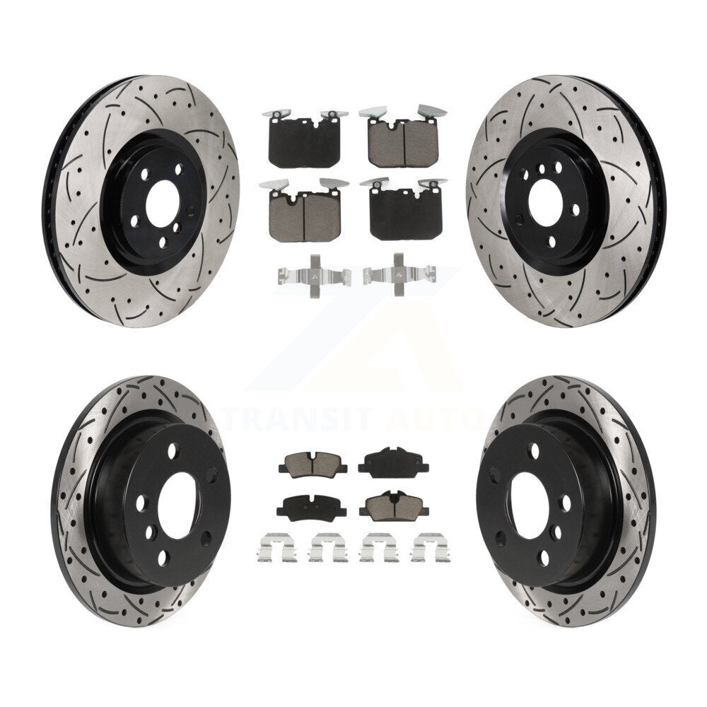 Transit Auto KDC-101663 Disc Brake Kit for 2021 Mini Cooper - Front and Rear product image