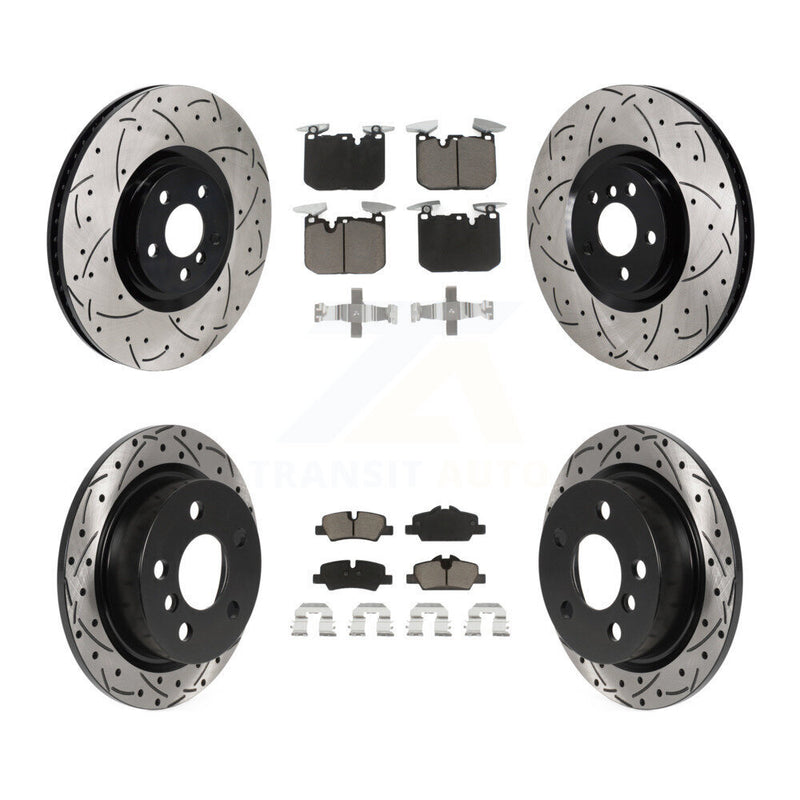 Transit Auto KDC-101663 Disc Brake Kit for 2021 Mini Cooper - Front and Rear product image