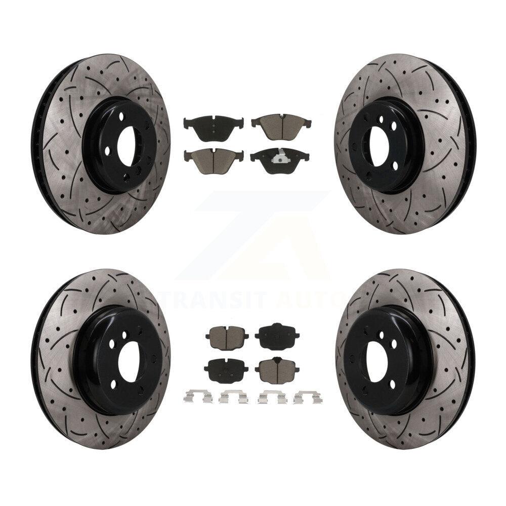 Transit Auto KDC-101667 Disc Brake Kit for 2011-2013 BMW 535i - Front and Rear product image