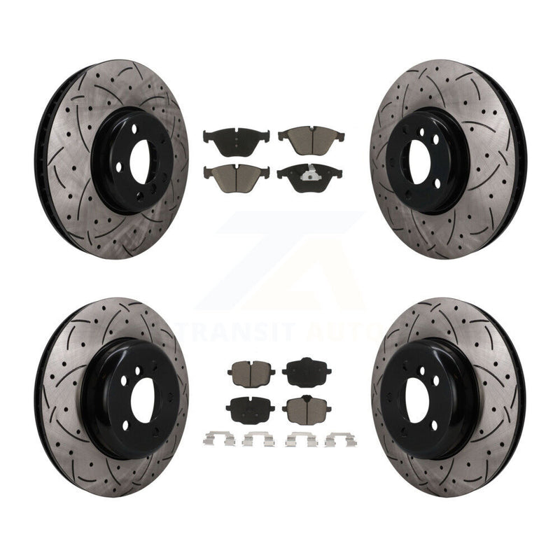 Transit Auto KDC-101667 Disc Brake Kit for 2011-2013 BMW 535i - Front and Rear product image